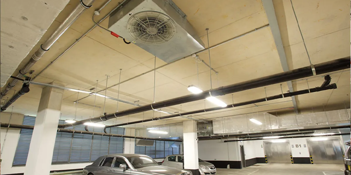 Multi-Level Parking Ventilation System