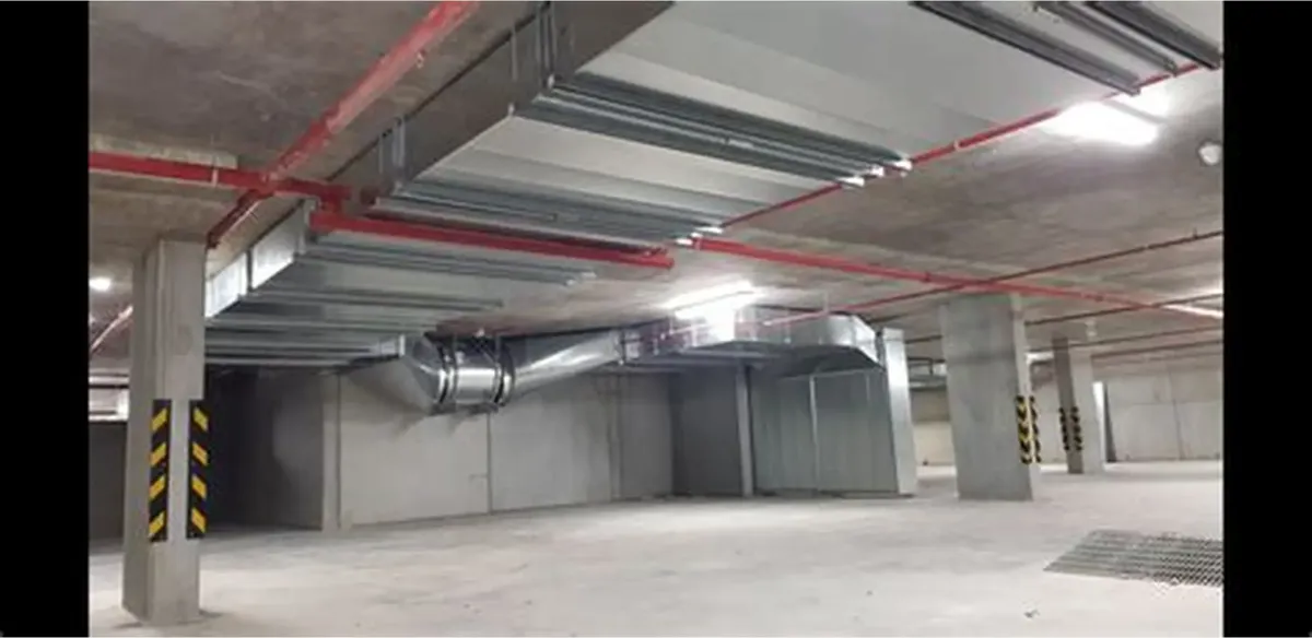 Multi-Level Parking Ventilation System